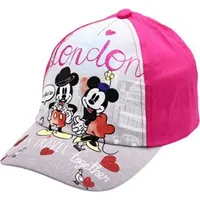 Beisbola cepure Mini Mickey Mouse London Minnie 52 rozā tumši 2784 Min-Cap-031-B-52
