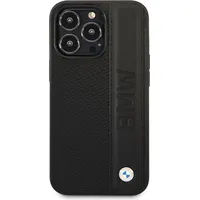 Bmw Signature Leather Big Logo Case for iPhone 14 Pro Max Black Bmhcp14X22Rdpk