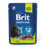 Brit Premium by Nature Lamb for Sterilized - wet cat food 100 g Art1113673