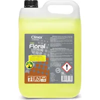 Clinex Grīdas tīrīšanas šķidrums bez svītrām, spīdums, Ziedu smarža - Citro 5L 77-897