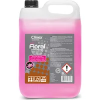 Clinex Grīdas tīrīšanas šķidrums bez svītrām, spīdums, Ziedu smarža - Blush 5L 77-894