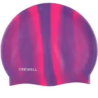 Crowell Multi-Flame-05 silicone swimming cap Multi-Flame-05Na
