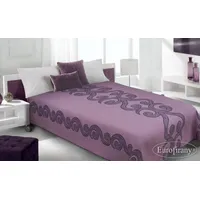 Dekoratīvais gultas pārklājs 220X240 Beni Purple  Lila 991608