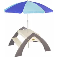Delta koka piknika galds ar lietussargu A031.023.00
