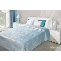 Divpusējs gultas pārklājs 220X240 Abby 05 gaiši zils 1160710