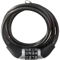 Dunlop spiral bicycle lock, combination 0.6X120 cm 1042695 1042695Mabrana