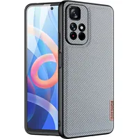 Dux Ducis Fino case cover covered with nylon material Poco M4 Pro 5G blue Crystal Blue