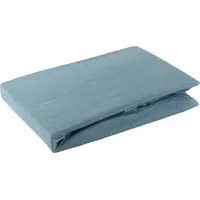 Džersija palags ar gumiju 160X200, tumši zils, augstajam matracim 30 cm, 140 g/m2 Eurofirany 373285