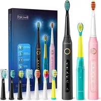 Family sonic toothbrush set with tip Fairywill  Fw-507