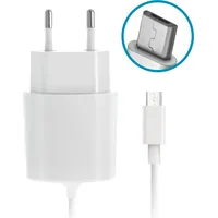 Forever charger 2,1A white with microUSB cable 1,2 m Gsm022131