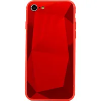 Fusion Diamond Stone Back Case Silikona Aizsargapvalks Priekš Apple iPhone 11 Pro Sarkans Fsn-Ds-Iph-11P-Re