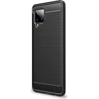 Fusion Trust Back Case silikona aizsargapvalks Samsung Galaxy A42 5G melns Fsn-Bc-Trt-A425G-Bk