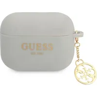 Guess 4G Charms Silicone Case for Airpods Pro Grey Guaplsc4Eg
