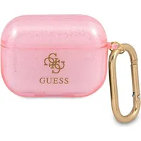 Guess Guapucg4Gp Airpods Pro cover różowy pink Glitter Collection