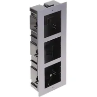 Hikvision Ds-Kd-Acf3, rámeček pro modulární interkom, 3 moduly, zápustná montáž