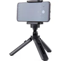 Hurtel Mini statīva selfiju foto turētājs telefona kamerai Gopro 16-21Cm melns 9111201898547