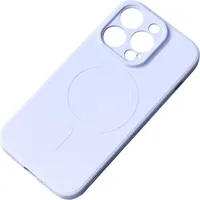 Hurtel Silikona maciņš ar Magsafe iPhone 15 Pro silikona korpusam zils 9145576279908