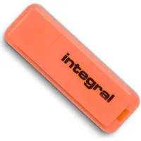 Integral  
 Neon 32Gb Usb 2.0 Orange Infd32Gbneonor