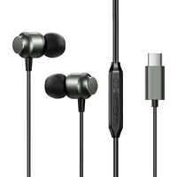 Joyroom Jr-Ec06 Usb-C in-ear headphones - gray Dark Gray