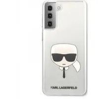 Klhcs21Mktr Karl Lagerfeld Pc Tpu Head Cover for Samsung Galaxy S21 Transparent