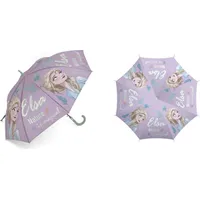 Lietussargs bērniem Frozen 5198 Elsa Nature violets piparmētru lietussargs rokturis Wd13323-B