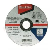 Makita-Akcesoria griešanas disks tēraudam un dzelzs, 115/22.23/2.5Mm, Makita A-85307