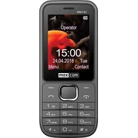 Maxcom Telefon komórkowy Mm142 Dual Sim Szary Maxcommm142Gray
