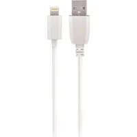 Maxlife cable Usb - Lightning 3,0 m 2A white Oem001519