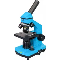 Mikroskops ar Eksperimentālo Komplektu K50 Levenhuk Rainbow 2L Plus Debeszilā Krāsā 64X - Art651594