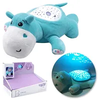 Mīļa rotaļlietas projektors 2In1 Sleeper Hippo 42608