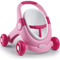 Minikiss 3In1 Walker ratiņi rozā krāsā 210205