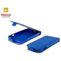 Mocco Kabura Rubber Case Vertikāli Atverams Premium Eco ādas Maks Telefonam Xiaomi Redmi S2 Zils 4752168049334