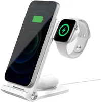 Nillkin Powertrio 3In1 Wireless Charger Magsafe for Apple Watch White Mfi 57983112830