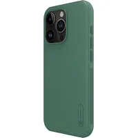 Nillkin Super Frosted Pro Back Cover for Apple iPhone 15 Deep Green  Without Logo Cutout 57983117000