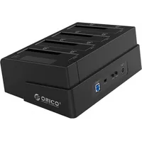 Orico Clone Hard Drive Dock 2.5  3.5 inch 4 Bay Usb3.0 1 to 3 Black 6648Us3-C-V1-Eu-Bk-B