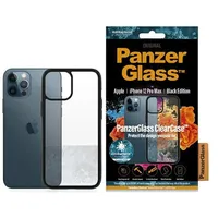 Panzerglass Clearcase iPhone 12 Pro Max 6,7 Antibacterial czarny black 0253