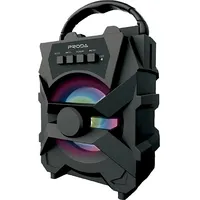 Proda Xunshen pārnēsājamais bezvadu Bluetooth skaļrunis Fm radio  Sd karšu lasītājs Aux Usb melns Pd-S500 Black