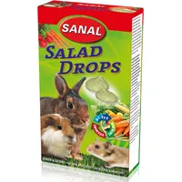 Sanal Nl Salad Drops, 45G - multivitamīnu kārums ar dārzeņiem grauzējiem Art964680