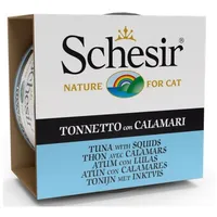 Schesir It Cat Tuna with Squids, 85G - tuncis un kalmāri želejā Art964358