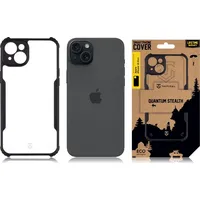 Tactical Quantum Stealth Cover for Apple iPhone 15 Plus Clear Black 57983116305