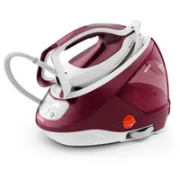 Tefal Gv9220 steam ironing station 2600 W Durilium Airglide Autoclean soleplate Burgundy, White