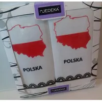Trauku lupata Regions Set of 2 Jedeka Polska balts un sarkans 184367