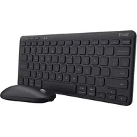 Trust Lyra keyboard Mouse included Rf Wireless  Bluetooth Qwerty English Black 24843
