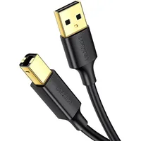 Ugreen Us135 Usb 2.0 A-B printer cable, gold plated, 5M Black 10352