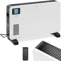 Uniprodo Elektriskais konvektora sildītājs ar pulti līdz 25 m2 Lcd 2300 W 10250650