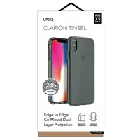 Uniq etui Clarion Tinsel iPhone Xs Max czarny vapour smoke Uniq-Ip6.5Hyb-Clrntsmk