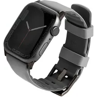 Uniq pasek Linus Apple Watch Series 4 5 6 7 8 Se Se2 Ultra 42 44 45Mm. Airosoft Silicone szary chalk grey Uniq-45Mm-Linusgry