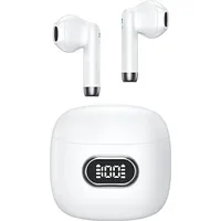 Usams Słuchawki Bluetooth 5.3 Tws Ia Ii series bezprzewodowe biały white Bhuiaii02 Usams-Iaii15