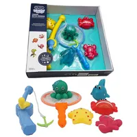 Vannas rotaļlietu komplekts Spēle Magnēts Makšķerēšana  Makšķeres tīkls 40734
