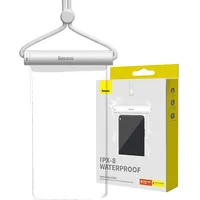 Waterproof phone case Baseus Aquaglide with Cylindrical Slide Lock White P60263701213-00